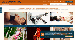 Desktop Screenshot of live-squirting.com